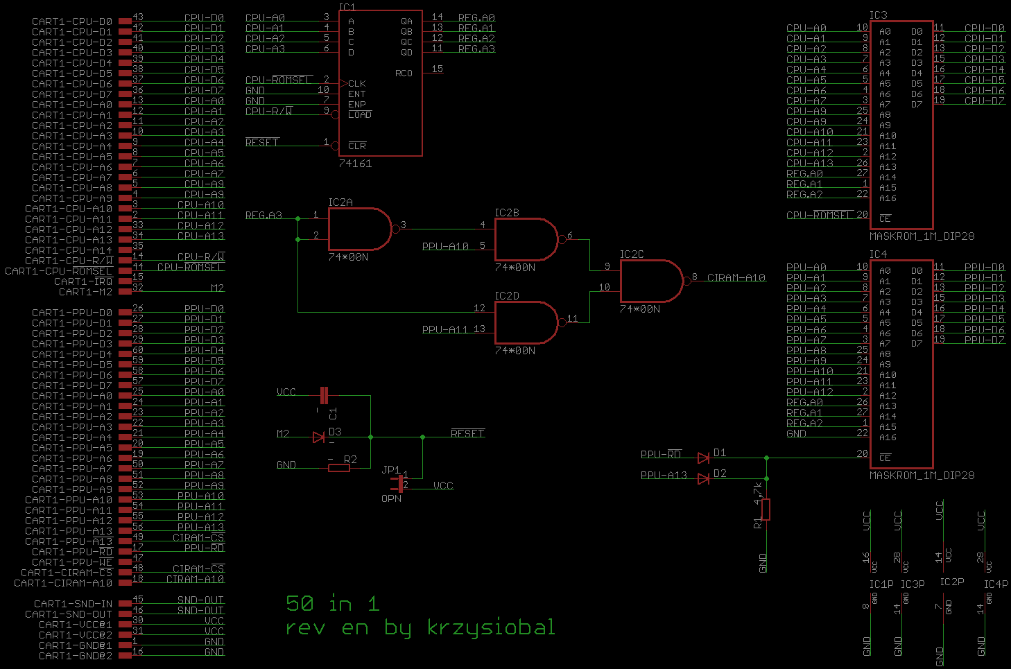 50 in 1 Schematic